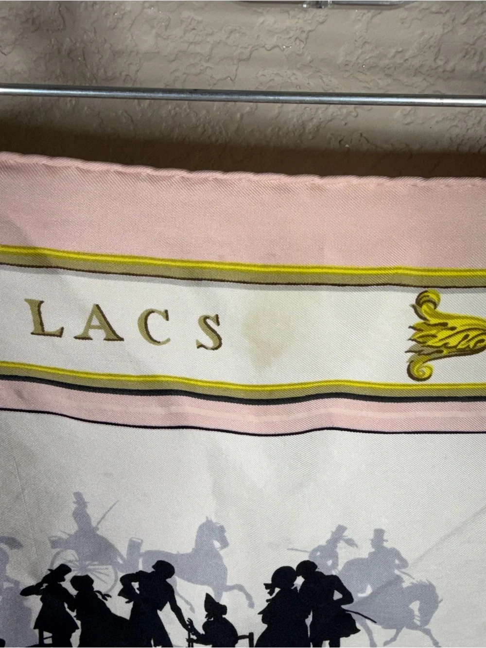 Hermes Scarf With Crest